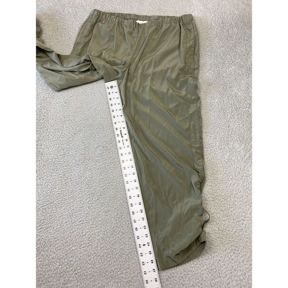 Chicos Joggers Womens 2.5/14 Pull‎ On Pants Green Ruched - Picture 2 of 9